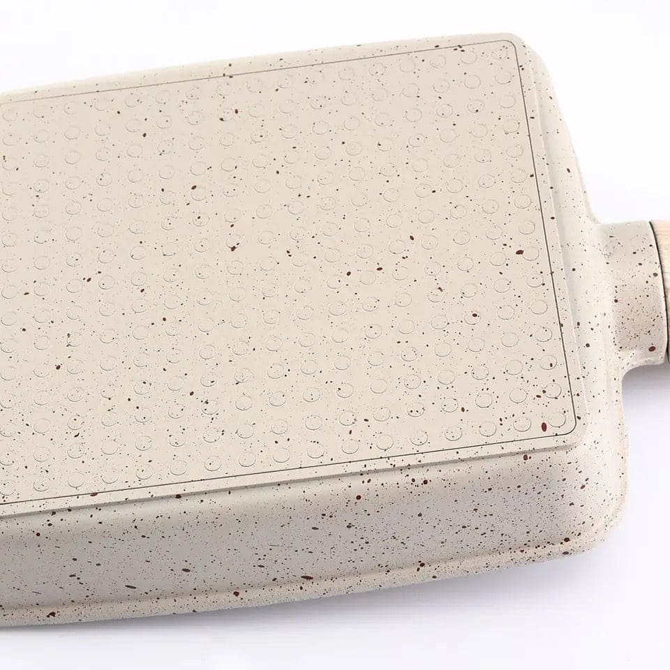 Square Ceramic Frying Pan, Durable Stone Frying Pan, Wooden Handle Square Frying Pan, Omelette Non Stick Fry Egg Kitchen Breakfast Maker, Square Thick Frying Tool, Anti Slip Tamagoyaki Pan, Square Egg Pan, Daily Cookware Gadget, Home Kitchen Items Square Ceramic Frying Pan, Durable Stone Frying Pan, Wooden Handle Square Frying Pan, Omelette Non Stick Fry Egg Kitchen Breakfast Maker, Square Thick Frying Tool, Anti Slip Tamagoyaki Pan, Square Egg Pan, Daily Cookware Gadget, Home Kitchen Items
